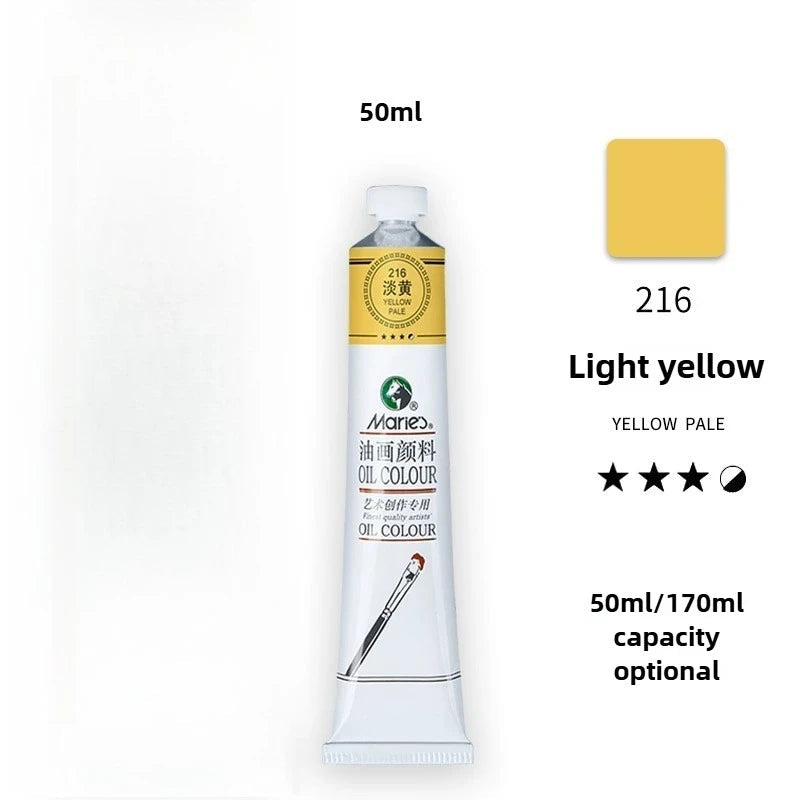 Maries Oil Paint 50ML Oil Painting Art Creation Pigment Large Oil Paint Paint Single Commonly Used 24 Colors    Home Decor Supply | Online Retail | ShoreShopper.com