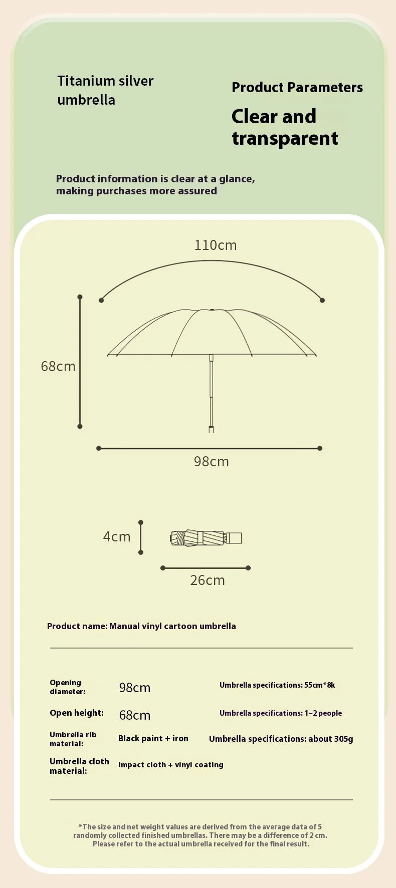 Umbrella for Both Sunny and Rainy Use UV Resistant Umbrella Windproof Strong Umbrellas Parasol Manual Kids Students    Your Coastal Marketplace | Shoreshopper.com