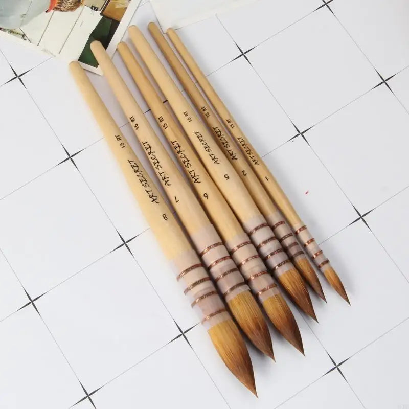Handmade Hair Artist Watercolor Paint Brush For Watercolor Art Supplies    Home Decor Supply | Online Retail | ShoreShopper.com