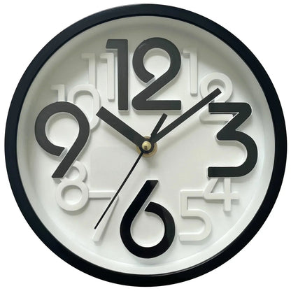 Children's Study Non-Ticking Wall Clock Luxury Silent Battery Operated Round Wall Clock for  Modern Simple Style Home Decor    Home Decor Supply | Online Retail | ShoreShopper.com