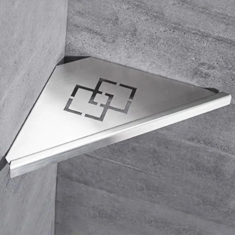Stainless Steel Bathroom Shelf Shampoo Makeup Shower Storage Shelf Bathroom Wall Mount Corner Organizer Rack    Home Decor Supply | Online Retail | ShoreShopper.com