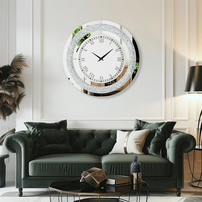 Sparkle & Twinkle Shining Mirrored Luxurious Home Modern Wall Clock 23" or 31"    Home Decor Supply | Online Retail | ShoreShopper.com