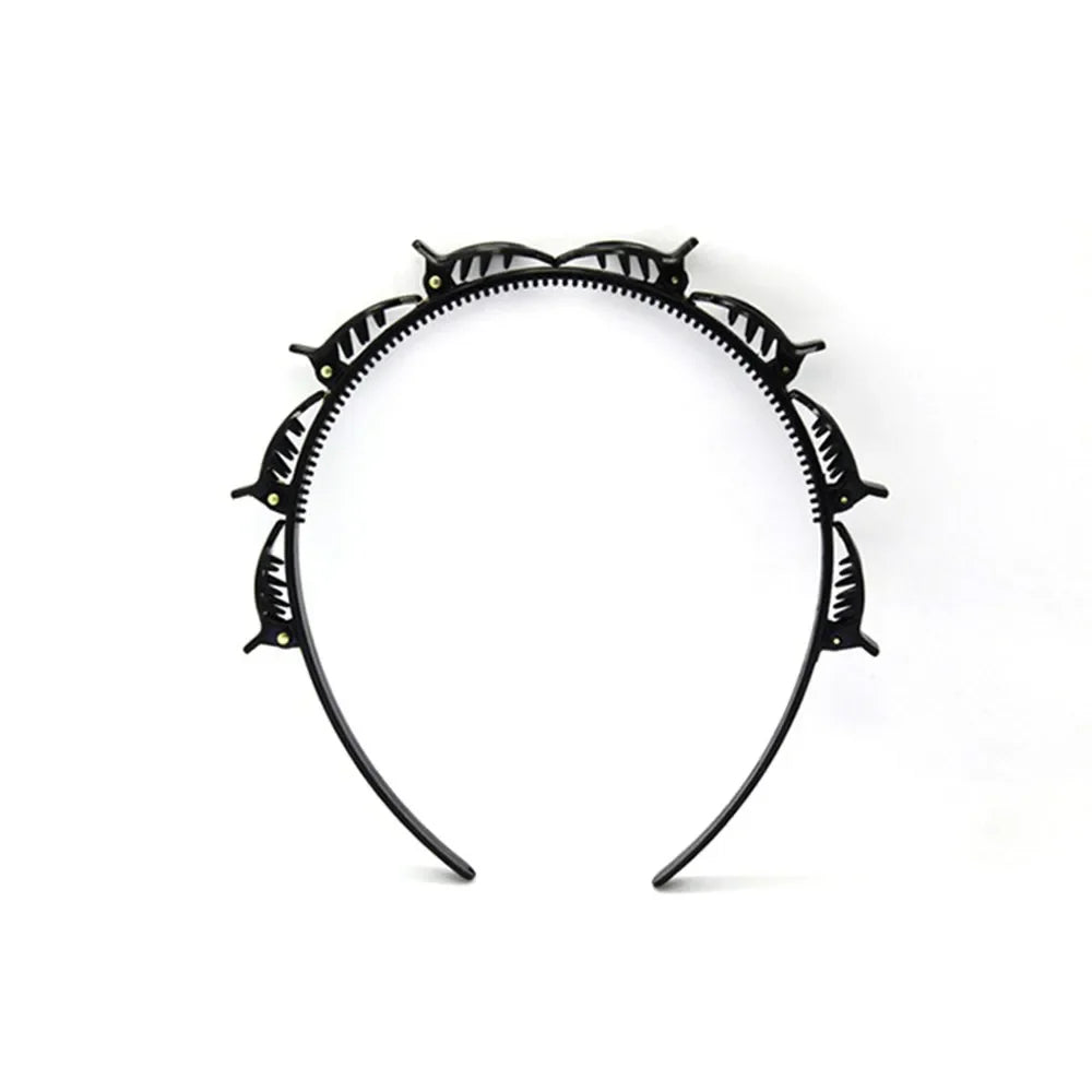 Women Headband Headwear 2025 New Double Bangs Hairstyle Hair Clips    Your Coastal Marketplace | Shoreshopper.com