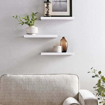 Floating Shelves For Wall,16In Wood Wall Shelf For Room Decor/Storage/Display,For Bedroom,Bathroom,Living Room,Kitchen    Home Decor Supply | Online Retail | ShoreShopper.com