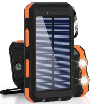 Solar Power Bank 10000mAh Portable Charging Poverbank External Battery Charger Strong Light LDE Light for All Smartphones    Home Decor Supply | Online Retail | ShoreShopper.com