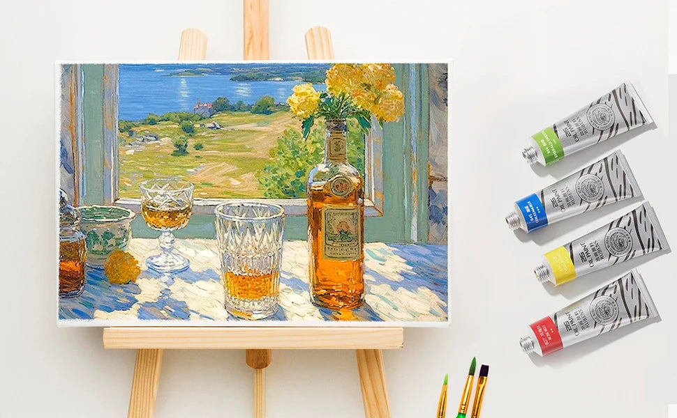 Paul Rubens Oil Paint 20 Colors 50ml Professional Oil Based Paint High Saturation Creamy Texture for Artists Beginners    Home Decor Supply | Online Retail | ShoreShopper.com