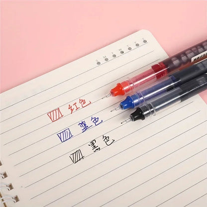 10Pcs/set High Quality Needle Type Gel Pens Straight Liquid Ballpoint Pen Kawaii Stationery School Office Supplies Writing    Home Decor Supply | Online Retail | ShoreShopper.com