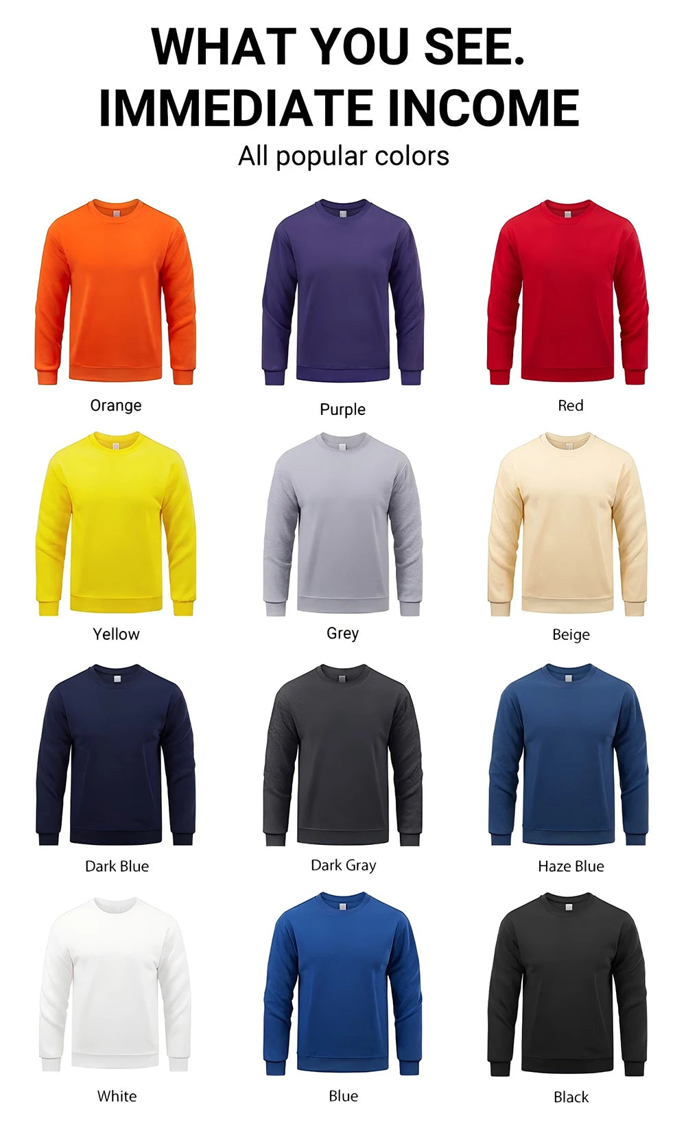 Famous Paris Tower Pattern Sweatshirt Men O-Neck Clothes Autumn Fleece Retro Pullover Loose Unisex Colour Fashion Streetwear    Home Decor Supply | Online Retail | ShoreShopper.com