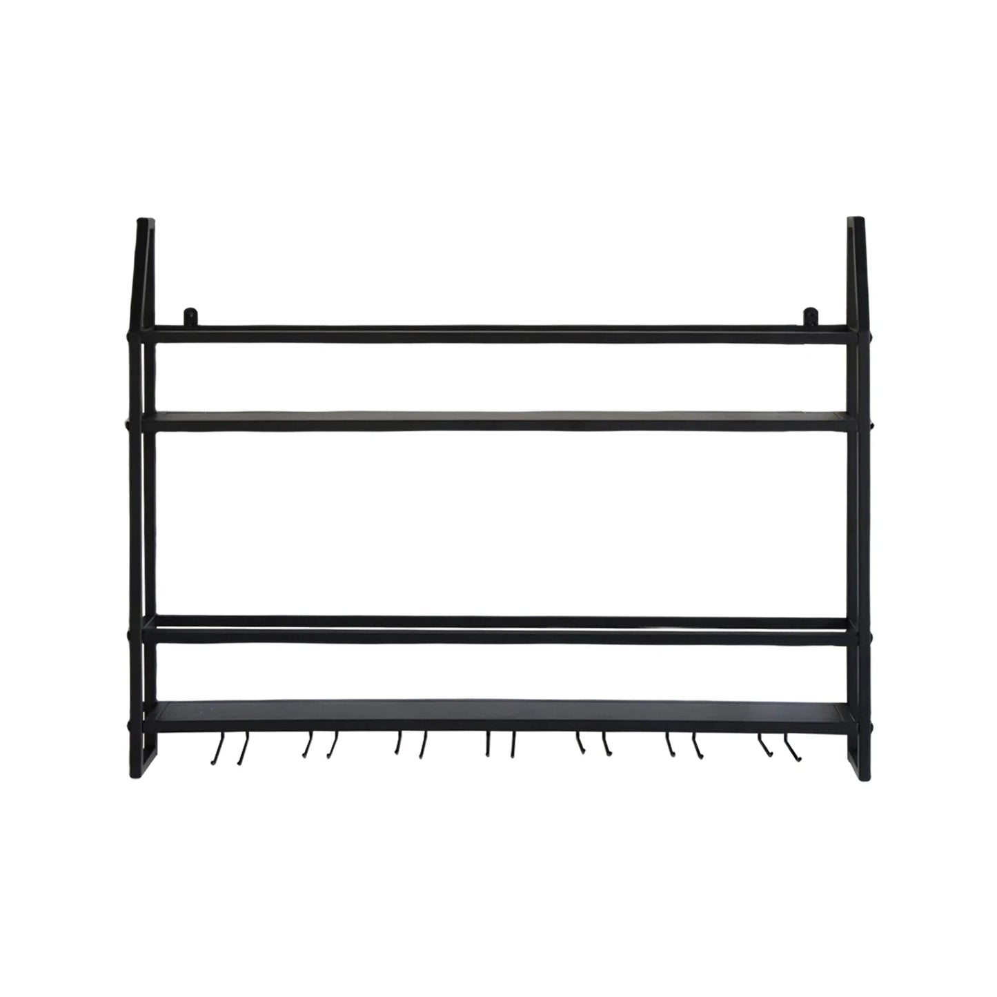 Wall Mounted Iron Wine Rack Bottle Champagne Glass Holder Shelves Bar Home Party Light and Strong Durable Unique Design Decor    Home Decor Supply | Online Retail | ShoreShopper.com