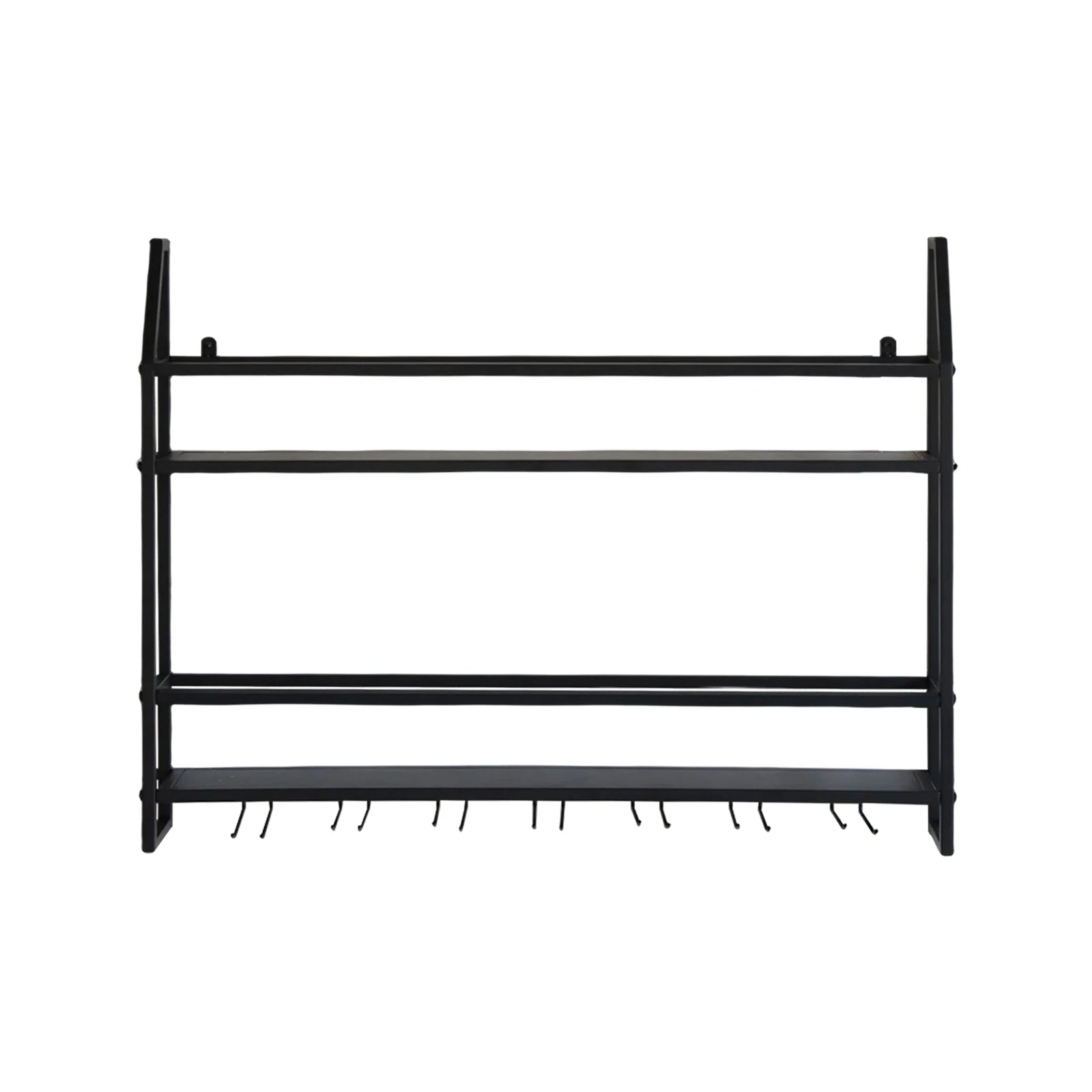 Wall Mounted Iron Wine Rack Bottle Champagne Glass Holder Shelves Bar Home Party Light and Strong Durable Unique Design Decor    Home Decor Supply | Online Retail | ShoreShopper.com