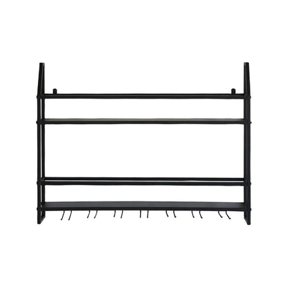 Wall Mounted Iron Wine Rack Bottle Champagne Glass Holder Shelves Bar Home Party Light and Strong Durable Unique Design Decor    Home Decor Supply | Online Retail | ShoreShopper.com