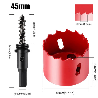 1pc 15-200mm M42 Bi-Metal Hole Saw HSS Drill Bit for Metal Iron Aluminum Stainless Plastic DIY Wood Cutter Tools    Home Decor Supply | Online Retail | ShoreShopper.com