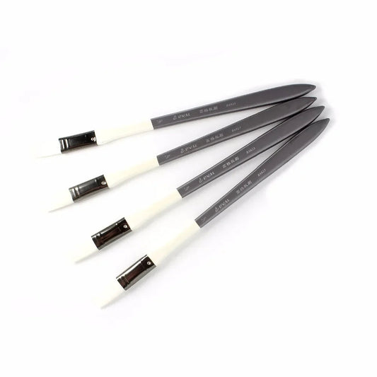 4 Pc 1/2 "Bristle Brushes Oil Painting Brush Graffiti Watercolor Paintbrush Art Material Tool Set For Acrylic scrubbing brush    Home Decor Supply | Online Retail | ShoreShopper.com