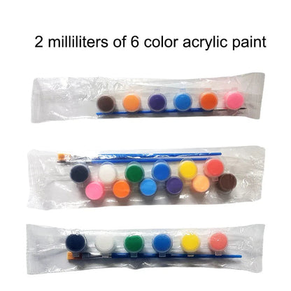 2ML acrylic pigment 6-color art hand painting non-toxic washable hand-painted graffiti professional art painting material painti    Home Decor Supply | Online Retail | ShoreShopper.com