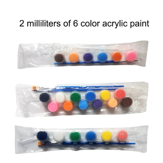 2ML acrylic pigment 6-color art hand painting non-toxic washable hand-painted graffiti professional art painting material painti    Home Decor Supply | Online Retail | ShoreShopper.com