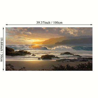 Beach Sunset Wall Art Posters Large Landscape Canvas Painting Print Nordic Wall Decoration Picture For Home Decor    Your Coastal Marketplace | Shoreshopper.com