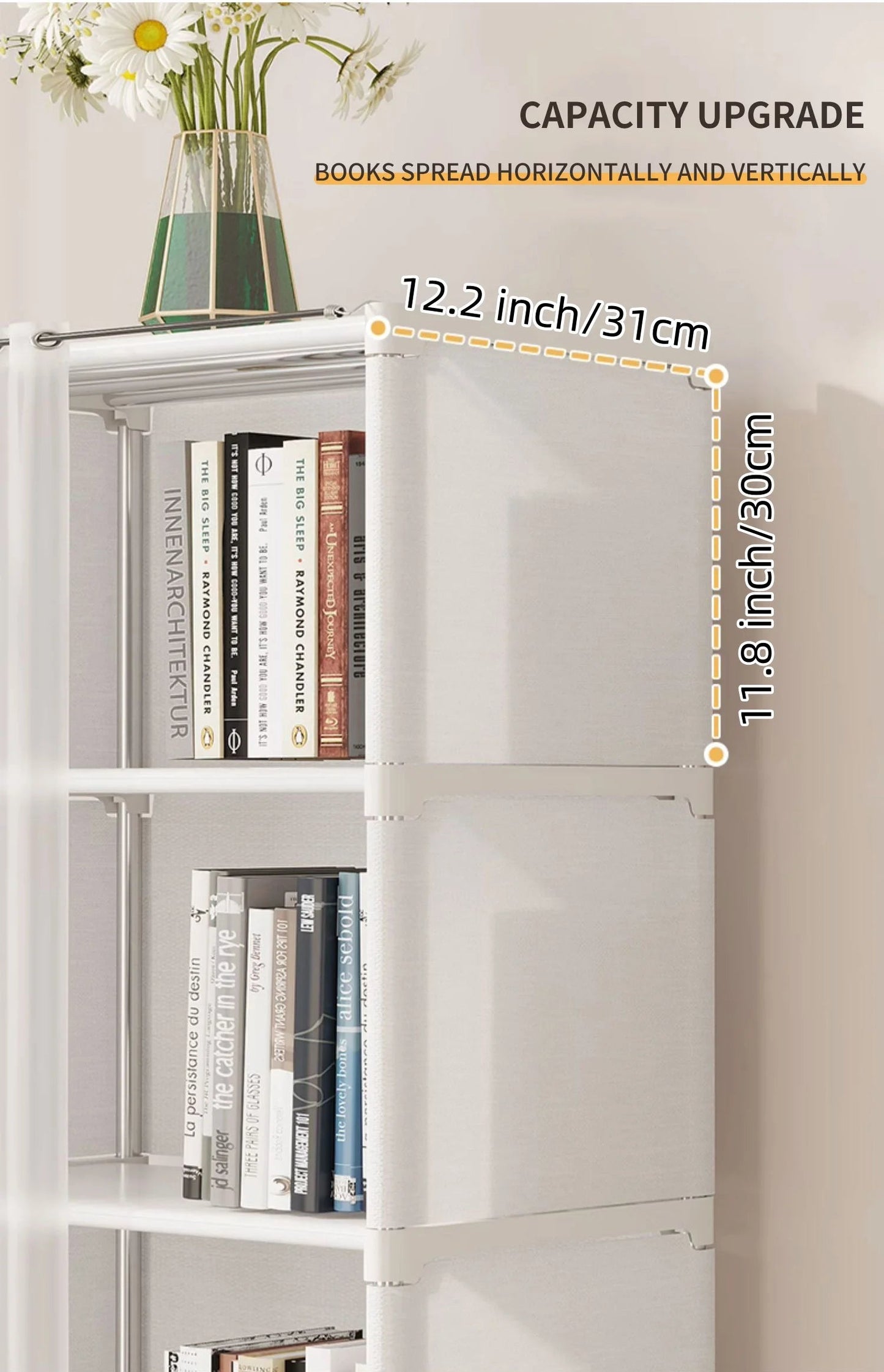 6 Layers Simple Wardrobe Portable Clothes Toys Organizer Dustproof Double Row High Capacity Partition Bookshelf Bedroom Cabinet    Home Decor Supply | Online Retail | ShoreShopper.com