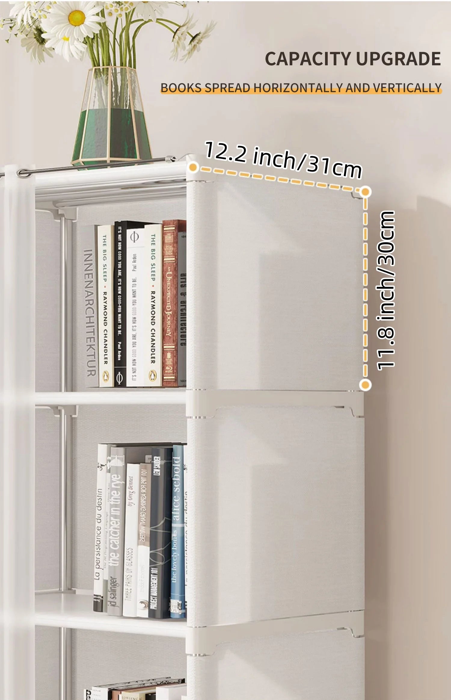 6 Layers Simple Wardrobe Portable Clothes Toys Organizer Dustproof Double Row High Capacity Partition Bookshelf Bedroom Cabinet    Home Decor Supply | Online Retail | ShoreShopper.com