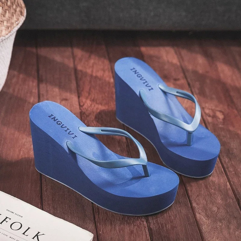 Womens Shoes Comfort Summer Women Wedge Platform Slippers Outdoor Sports Beach Flip Flops Opened Toe Casual Shoes 2023    Your Coastal Marketplace | Shoreshopper.com