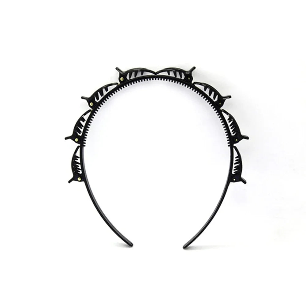 Women Headband Headwear 2025 New Double Bangs Hairstyle Hair Clips    Your Coastal Marketplace | Shoreshopper.com