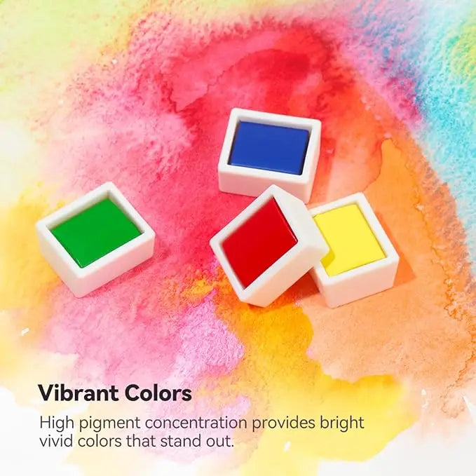 24 color watercolor paint, washable watercolor paint set, professional painting supplies, suitable for adults and artists    Home Decor Supply | Online Retail | ShoreShopper.com