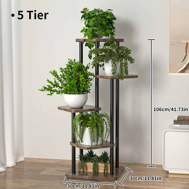 Plant Stand and Flower Stand Storage Shelf 4/5/6 Tier Flower Shelf Planter Rack Storage Organizer Display Indoor Garden Balcony    Home Decor Supply | Online Retail | ShoreShopper.com