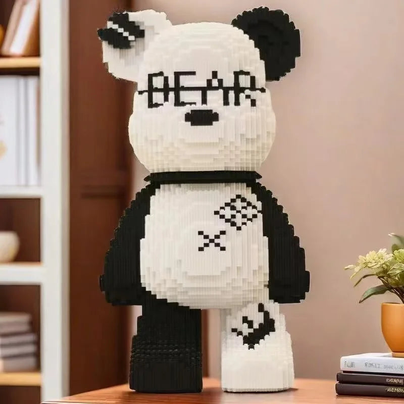 8653 Pieces of Fashionable Bear DIY Model Building Blocks, Designed for Young and Adults,    Home Decor Supply | Online Retail | ShoreShopper.com
