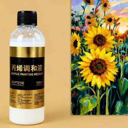 Acrylic Fluid Medium Paint Thinner Art Acrylic Paint Thinner for Teachers Artists Palette Preparation Color Blending Craft 100ml    Home Decor Supply | Online Retail | ShoreShopper.com