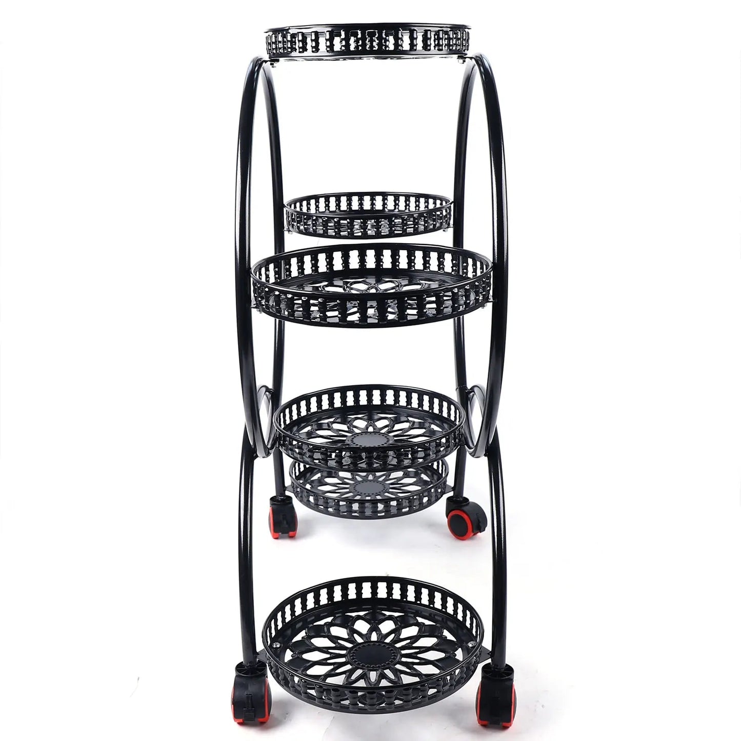 Metal Plant Stands 6 Pots Plants Flower Stand for Patio Garden Living Room Corner Balcony Bedroom Black / White    Home Decor Supply | Online Retail | ShoreShopper.com