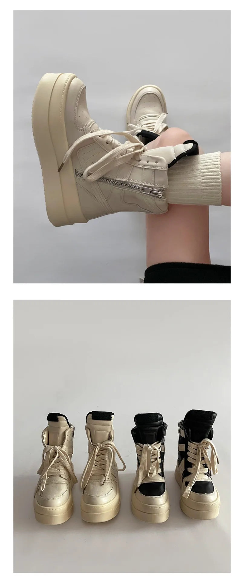 Shoes for Women Women's Ankle Boots Trendy Retro High-top Women's Shoes Fashion Casual Chunky Platform Luxury Designer Sneakers    Your Coastal Marketplace | Shoreshopper.com