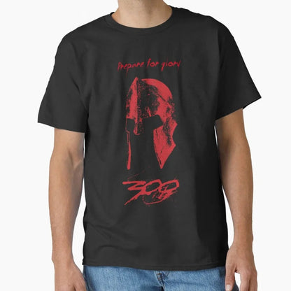 SPARTAN HELMET RED Spartan warrior helmet ancient greece this is sparta T Shirt for men Large size Adult tops S-6XL    Home Decor Supply | Online Retail | ShoreShopper.com