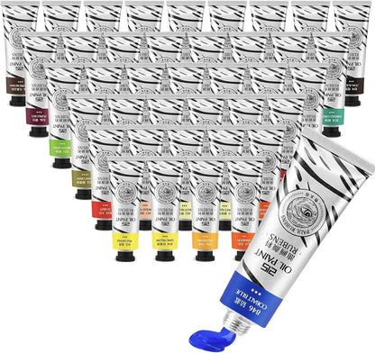 Paul Rubens Oil Paint 20 Colors 50ml Professional Oil Based Paint High Saturation Creamy Texture for Artists Beginners    Home Decor Supply | Online Retail | ShoreShopper.com