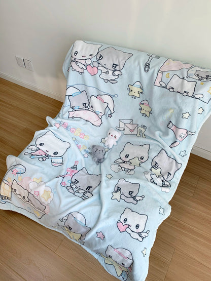 Cute pink blanket Plush Blanket Soft Flannel All-Season Couch for Home Office Iconic Character Art Warm Stylish for Living Room    Your Coastal Marketplace | Shoreshopper.com