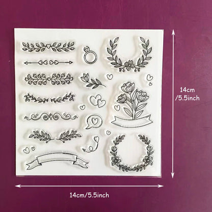 Father's Day & Birthday Clear Stamps Set Sentiment & Party Element Stamps for Card Making, Scrapbooking Wedding & Celebration DI    Your Coastal Marketplace | Shoreshopper.com