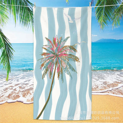 Beach Turtle Animal Printed Beach Towel, Quick Drying Absorbent Beach Towel Outdoor Sports Swimming Beach Towel Face Towel Towel    Your Coastal Marketplace | Shoreshopper.com