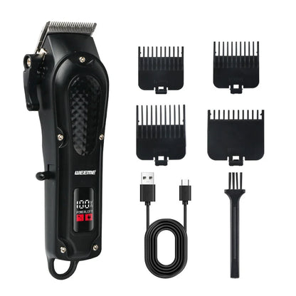 Adjustable Hair Trimmer T9 Vintage Hair Clipper Electric Beard Trimmer Hair Length Adjustable Haircut Machine Kit Boyfriend Gift - ShoreCo.Shop