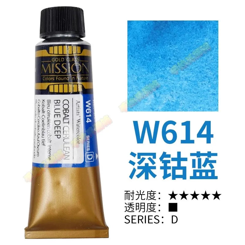 Korea MIJELLO tube watercolor artist 15ml watercolor paint mission series art supplies    Home Decor Supply | Online Retail | ShoreShopper.com