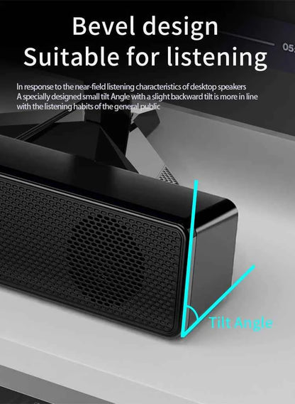 Surround Speaker Home Theater Sound System Computer Soundbar For TV Subwoofer Wired Stereo Strong Bass