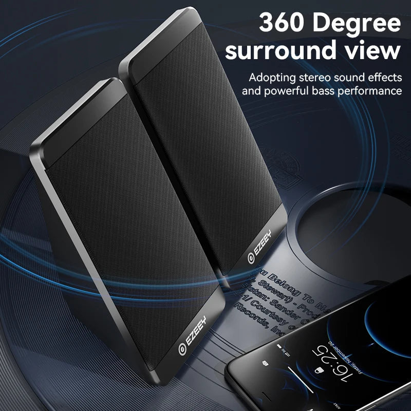 S5 Computer Speaker Subwoofer 2.0 Multimedia USB Mini Laptop Speaker    Home Decor Supply | Online Retail | ShoreShopper.com