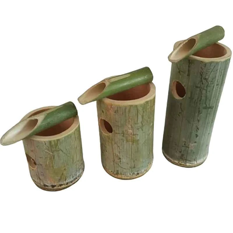 1pc Bamboo Fountain Modern Home Decor Water Fountains Ornaments Garden Decoration