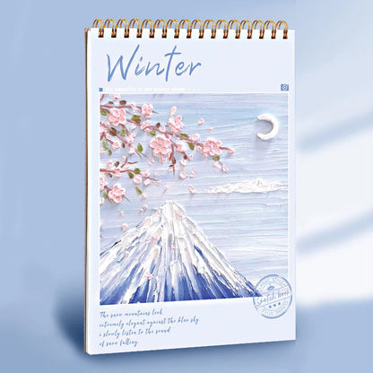 A4 Sketchbook 160 GSM 60 Sheets Drawing Paper Art Book for Artist Watercolor Oil Painting Stationery Students School Supplies    Home Decor Supply | Online Retail | ShoreShopper.com