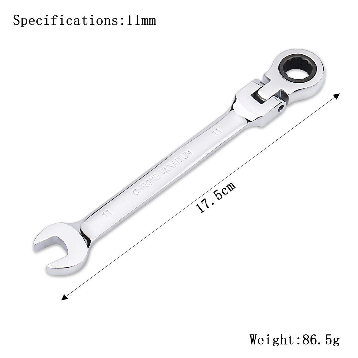 Ratchet Wrench of Keys Spanner Set Hand Tool 72-Tooth Ratcheting Flexible Head Mirror Finish 6mm-27mm Auto and Home Repair 1 pcs    Home Decor Supply | Online Retail | ShoreShopper.com