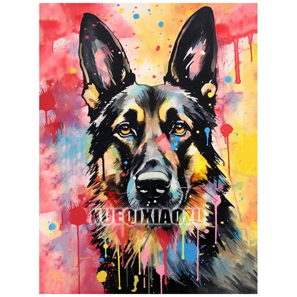 Animal Diamond Painting Graffiti Rhinestone Embroidery Dog Mosaic Cross Stitch Children Gift Art Handmade Home Decoration    Home Decor Supply | Online Retail | ShoreShopper.com