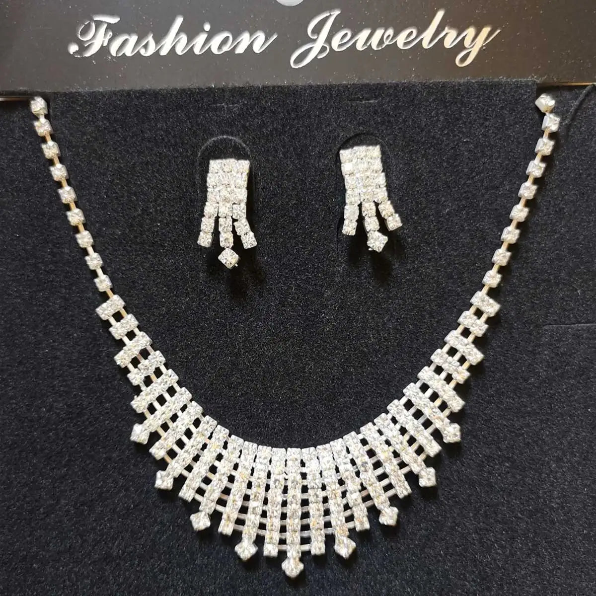 Luxurious Wedding Jewelry Sets for Bridal Bridesmaid Jewelery Drop Earring Necklace Austria Crystal Wholesale Gift    Home Decor Supply | Online Retail | ShoreShopper.com
