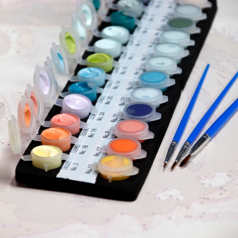 Painting by Numbers For Adult abstract dog  Dropshipping Canvas Oil Paint by Number Home Decor    Home Decor Supply | Online Retail | ShoreShopper.com