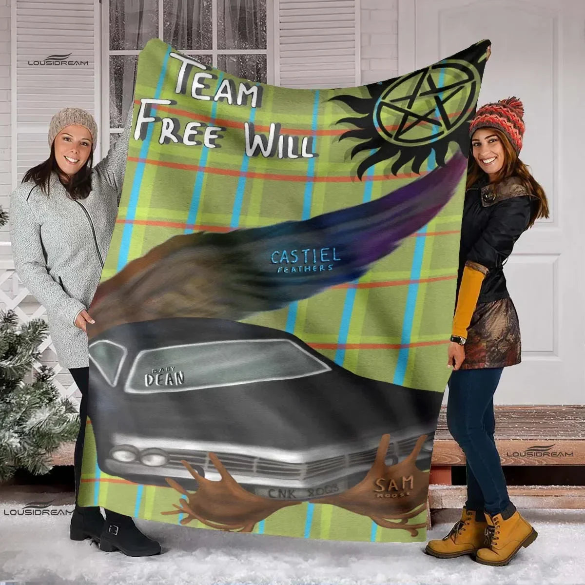 Multi-size Supernatural 3D Printing Four Seasons Blanket Sofa Cover Travel Bed Plush Blanket Lightweight Flannel Blanket    Your Coastal Marketplace | Shoreshopper.com