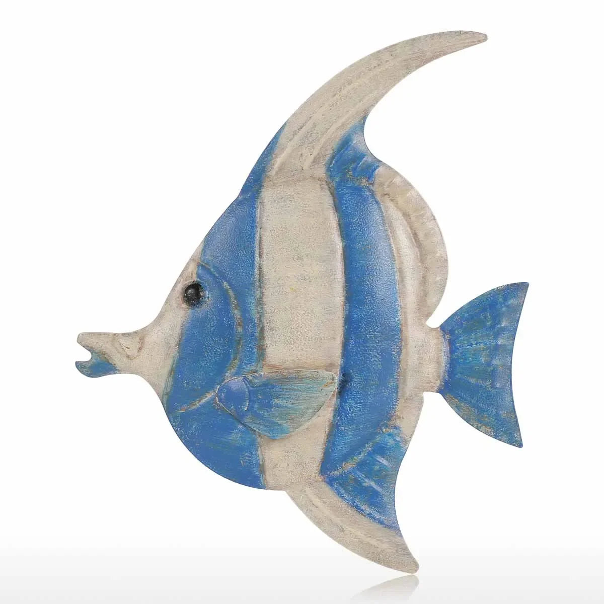 Fish Wall Hanging Iron Wall Decor Creative Ornament Craft Wall Setting Marine Life Home Decoration Accessories    Your Coastal Marketplace | Shoreshopper.com