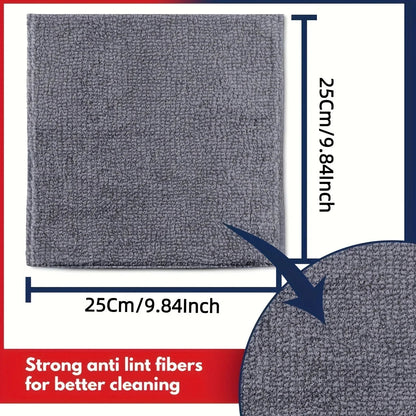 5/10/20pcs Kitchen Towel, Ultra-fine Fiber Light Gray Cleaning Cloth Set, Absorbent, Soft And Stain-removing Cloth    Home Decor Supply | Online Retail | ShoreShopper.com
