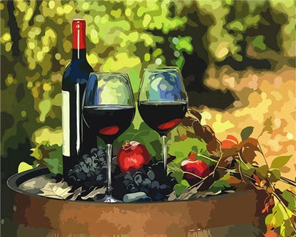 HUACAN Paint By Number Fruit Flower DIY Drawing Canvas Handpainted Pictures By Number Still Life Home Decoration    Home Decor Supply | Online Retail | ShoreShopper.com