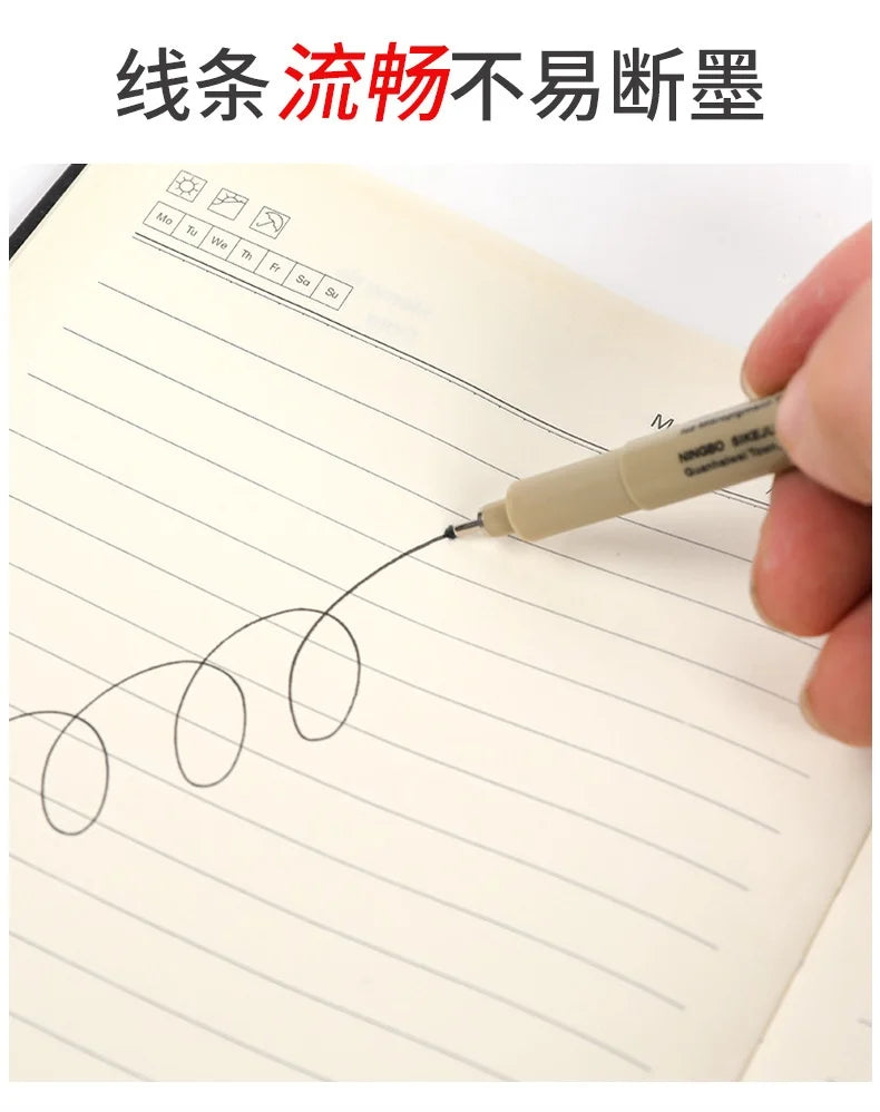 Line Drawing Pen Art Pigment Ink Drawing Waterproof Art Architecture School Supplies Paint Brushes Pinceles Painting Supplies    Home Decor Supply | Online Retail | ShoreShopper.com